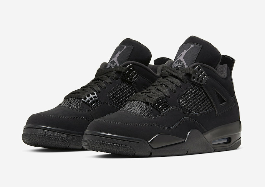 Black Cat Jordan 4s