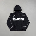 Supreme Men's Black Windbreaker Jumpsuit