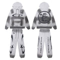 Hellstar Gray Tracksuit for Men