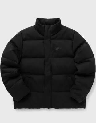 Nike RFID Tech Therma-Fit Black Puffer Jacket Winter Coat Men
